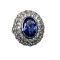 Sapphire White Gold Ring