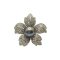 White Gold Flower Ring
