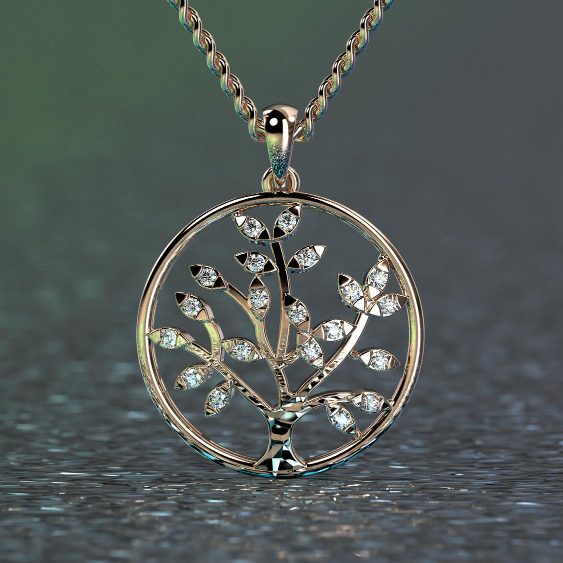 diamond pendant